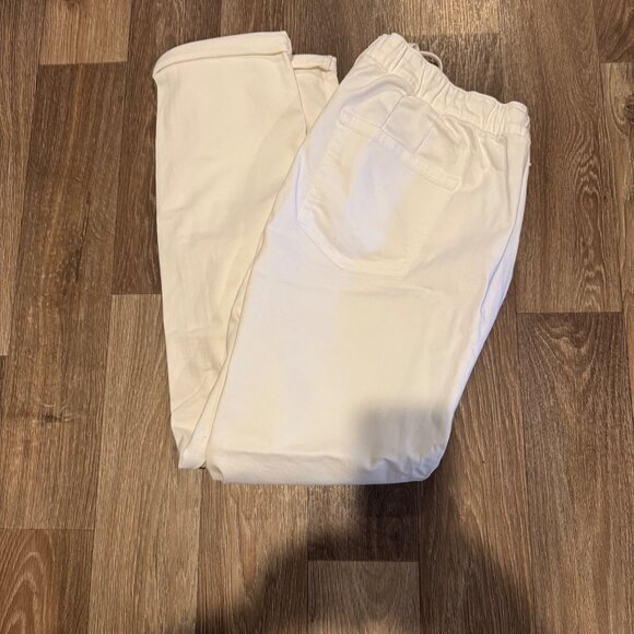 White Torrid Women's Drawstring‎ Straight-Leg Pants Size 2XLT Cotton Blend - Picture 1 of 5